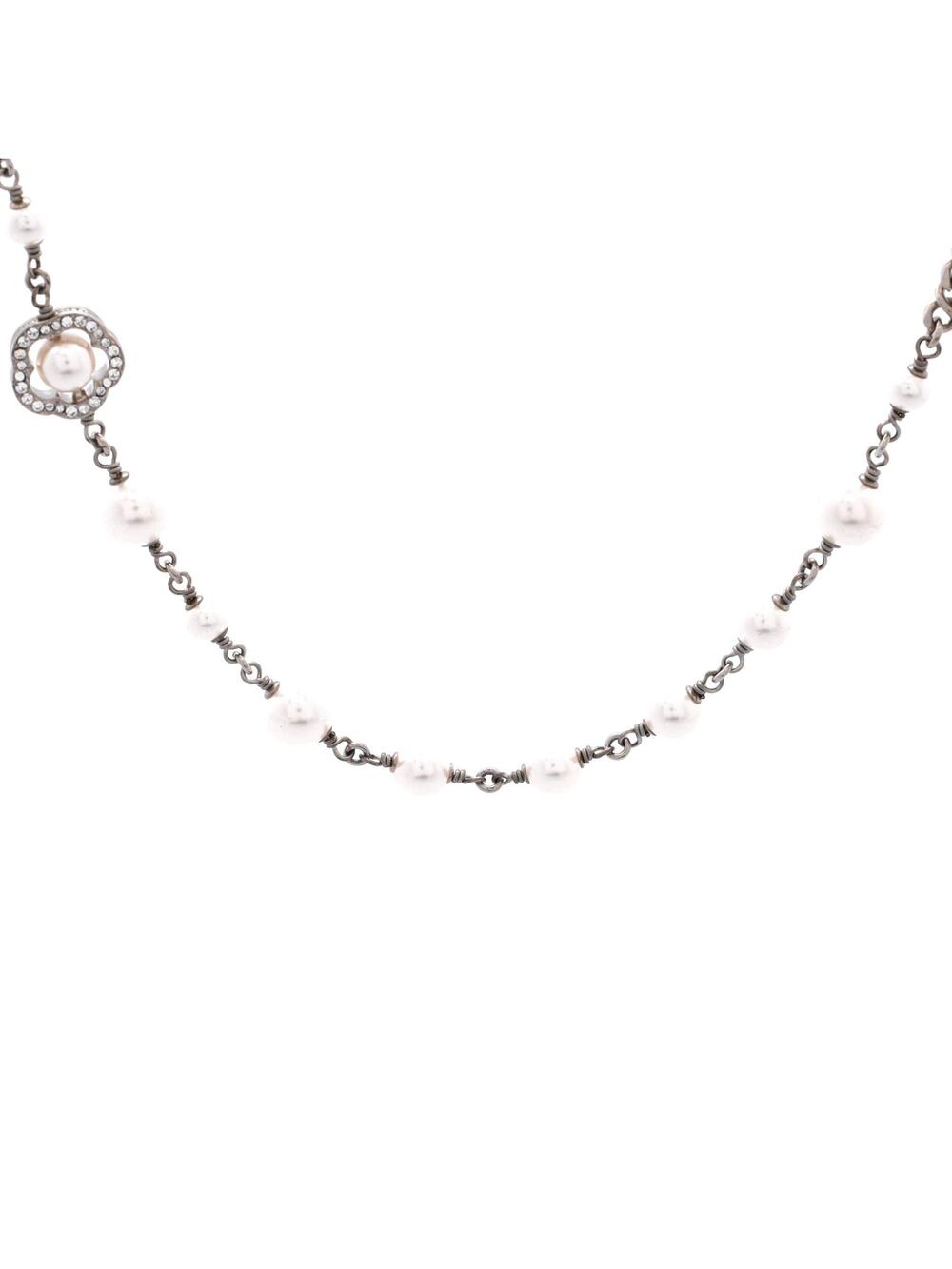 Chanel Cc Station Long Necklace Metal #371432C19B